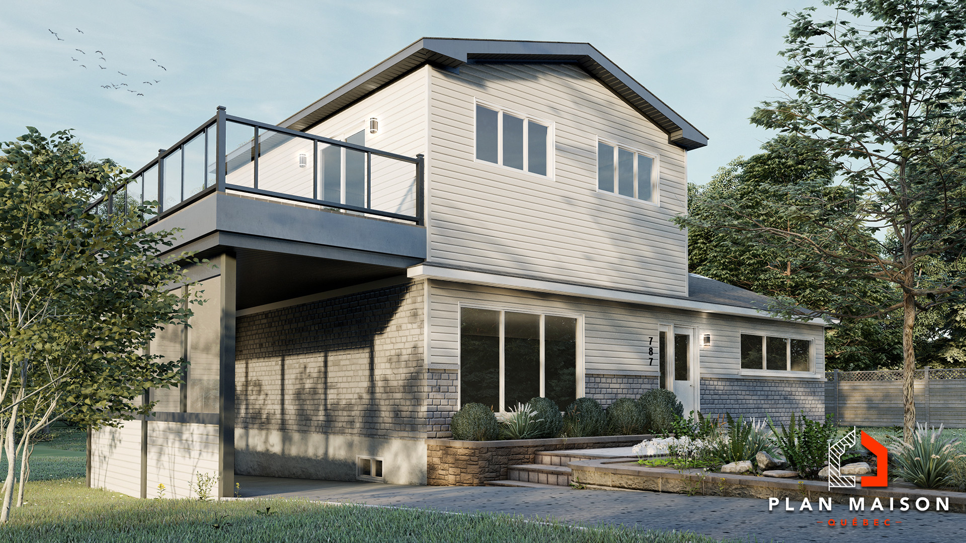 Plan d'une extension de maison | Plan Maison Québec